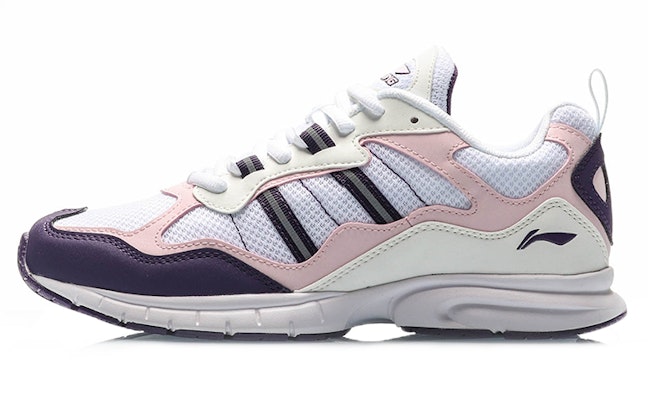 (Women) Li-Ning Lightweight Running Shoes 'White Pink Purple' ARBP064-3 Buy (Women) Li-Ning Lightweight Running Shoes 'White Pink Purple' ARBP064-3