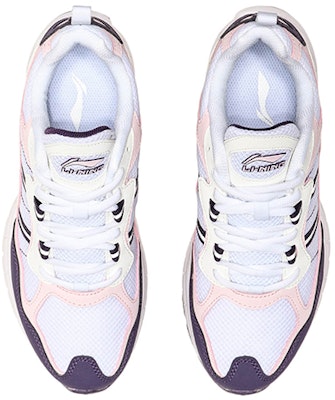 (Women) Li-Ning Lightweight Running Shoes 'White Pink Purple' ARBP064-3 Shop (Women) Li-Ning Lightweight Running Shoes 'White Pink Purple' ARBP064-3