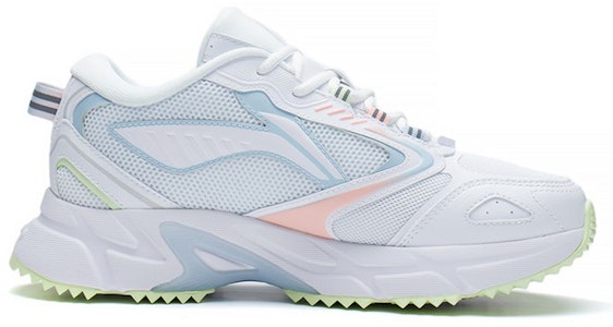 (W) Kasut Lari Li-Ning Rendah 'Putih Merah Jambu Biru' ARLS006-4 Order (W) Kasut Lari Li-Ning Rendah 'Putih Merah Jambu Biru' ARLS006-4