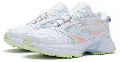 (W) 李宁跑鞋低帮款 '白粉蓝' ARLS006-4 Lookbook (W) 李宁跑鞋低帮款 '白粉蓝' ARLS006-4