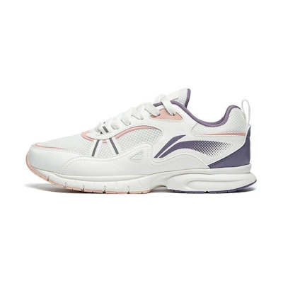 (W) Li-Ning Running Shoes Low 'White Purple'