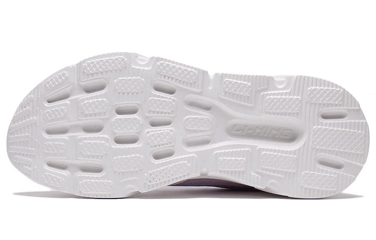 Sizing LiNing李寧 舒適 耐磨 低筒 跑步鞋 女款 白紫色