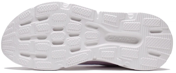 LiNing李寧 舒適 耐磨 低筒 跑步鞋 女款 白紫色 Sizing LiNing李寧 舒適 耐磨 低筒 跑步鞋 女款 白紫色