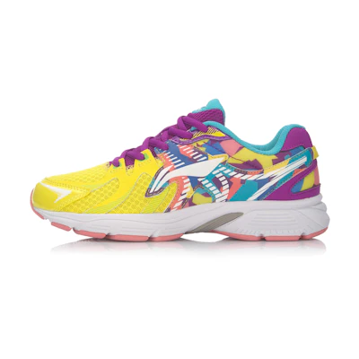 (W) Li-Ning Running Shoes Low 'Yellow Purple'