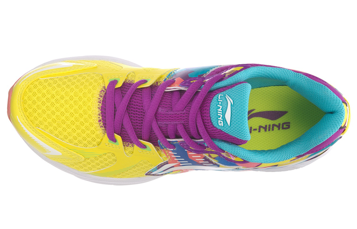 (W) Li-Ning Running Shoes Low 'Yellow Purple' 圖 3