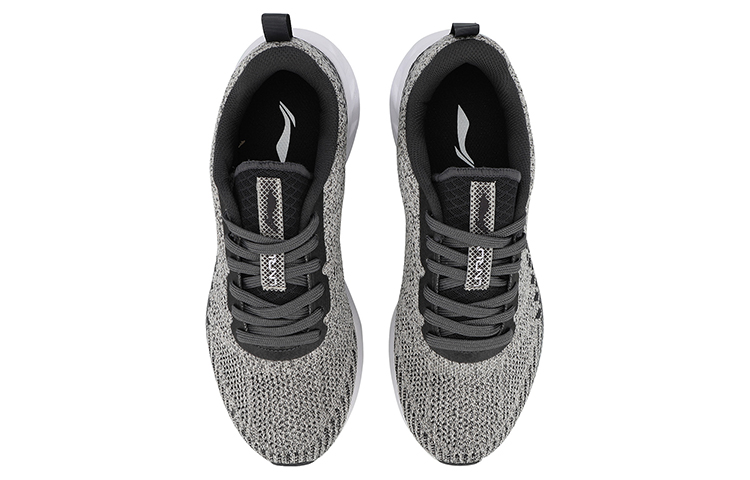 (W) Li-Ning Running Shoes Low-Top 'Grey Black' 圖 4