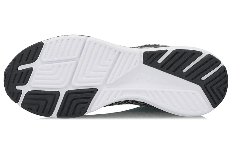 (W) Li-Ning Running Shoes Low-Top 'Grey Black' 圖 5