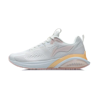 (W) Li-Ning Running Shoes Low Top 'White Orange'