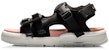 (W) Sandal Li-Ning 'Hitam Jingga Terang' AGUQ012-3