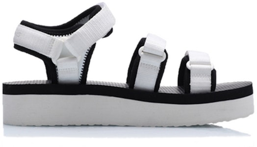 (W) 李寧サンダル クリームホワイト/ブラック AGUP008-1 Order (W) 李寧サンダル クリームホワイト/ブラック AGUP008-1