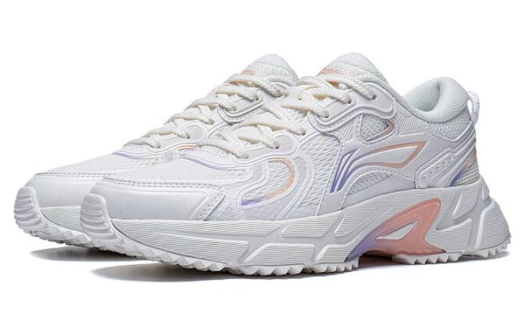 Lookbook (W) Li-Ning Shiguang 'Blanco Rosa Morado' ARXT008-1