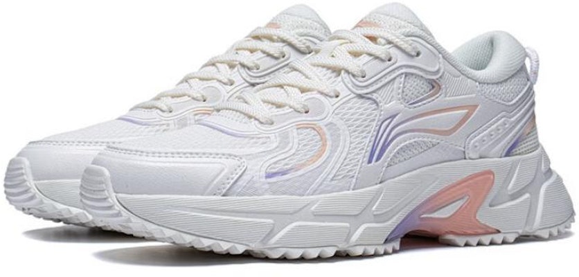 (W) Li-Ning Shiguang 'Blanco Rosa Morado' ARXT008-1 Lookbook (W) Li-Ning Shiguang 'Blanco Rosa Morado' ARXT008-1