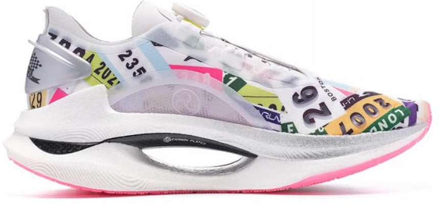 (W) 李寧 シャドウ ピンク/ホワイト ARRS010-1 Order (W) 李寧 シャドウ ピンク/ホワイト ARRS010-1