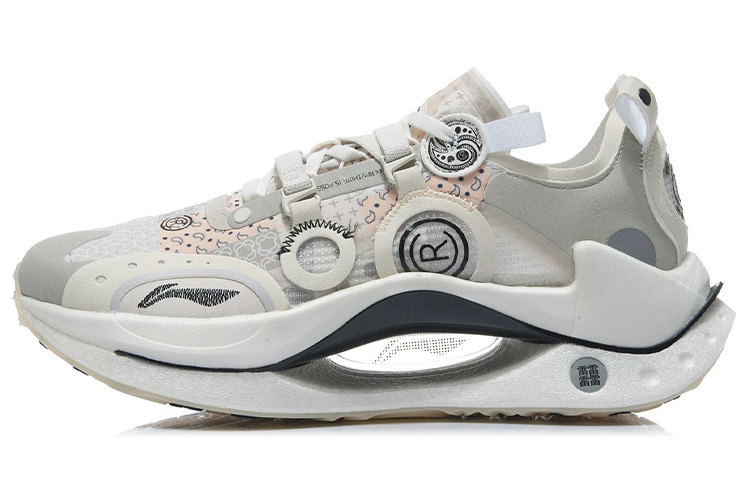 (Women) Li-Ning Shadow CRC Low 'Reflective Rebound - Cloud Rain Grey' ARYR008-1