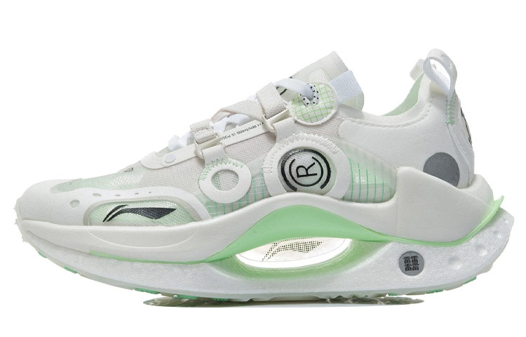 (Women) Li-Ning Shadow CRC Low 'White Green' ARHR102-2