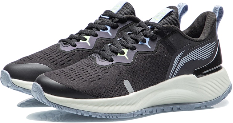 (Women) Li-Ning Shadow Essential 'Black White Blue' ARHR108-3 Lookbook (Women) Li-Ning Shadow Essential 'Black White Blue' ARHR108-3