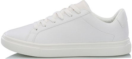 (Women) Li-Ning Simple Versatile Casual Sneakers 'White' AGBN024-1 (Women) Li-Ning Simple Versatile Casual Sneakers 'White' AGBN024-1