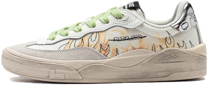 (W) Li-Ning Skate General 'Graffiti Blanco' AEPSA50-7 Buy (W) Li-Ning Skate General 'Graffiti Blanco' AEPSA50-7