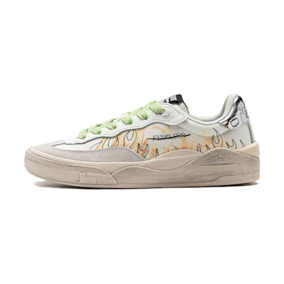 (W) Li-Ning Skate General 'White Graffiti'