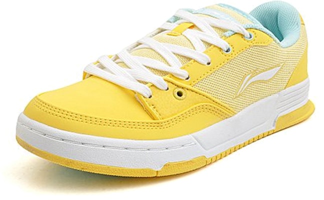 (Women) Li-Ning Skate Low 'Yellow-White' ALMG034-3 Lookbook (Women) Li-Ning Skate Low 'Yellow-White' ALMG034-3