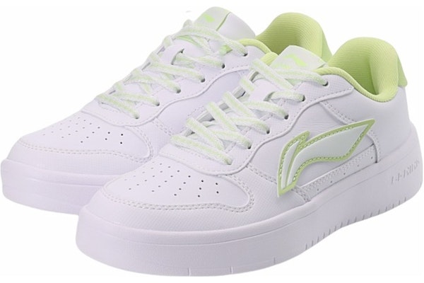(Women) Li-Ning Skate Shoe 'White Green' AGCQ578-8 Lookbook (Women) Li-Ning Skate Shoe 'White Green' AGCQ578-8