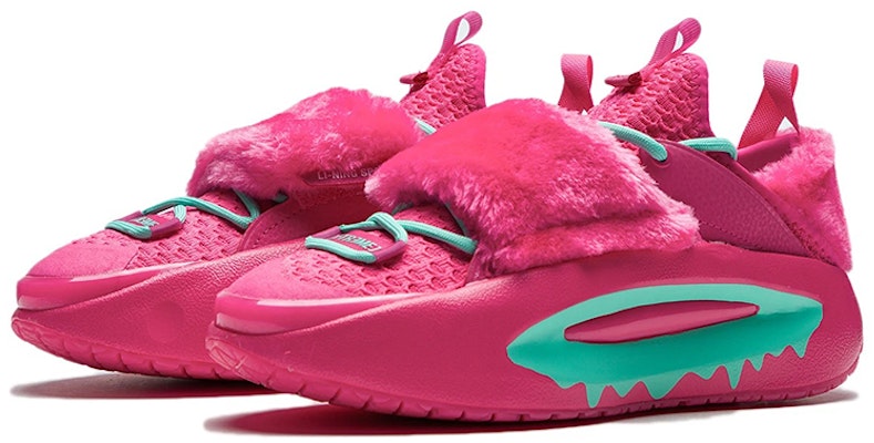 (W) 李宁 Slay Lite 无边界运动休闲鞋 '红绿' AZGS048-2 Lookbook (W) 李宁 Slay Lite 无边界运动休闲鞋 '红绿' AZGS048-2