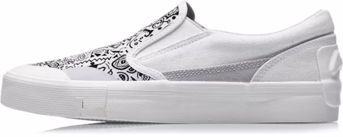 (Women) Li-Ning SLIP-ON 'White Grey' AECR014-1 (Women) Li-Ning SLIP-ON 'White Grey' AECR014-1