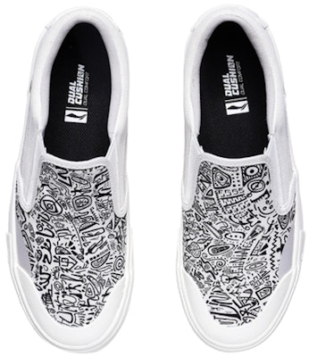 (Women) Li-Ning SLIP-ON 'White Grey' AECR014-1 Shop (Women) Li-Ning SLIP-ON 'White Grey' AECR014-1