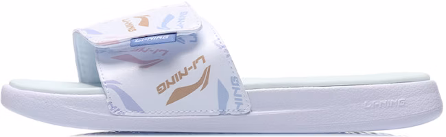 (Women) Li-Ning Slipper 'Magic Tape White' AGAR010-1 (Women) Li-Ning Slipper 'Magic Tape White' AGAR010-1