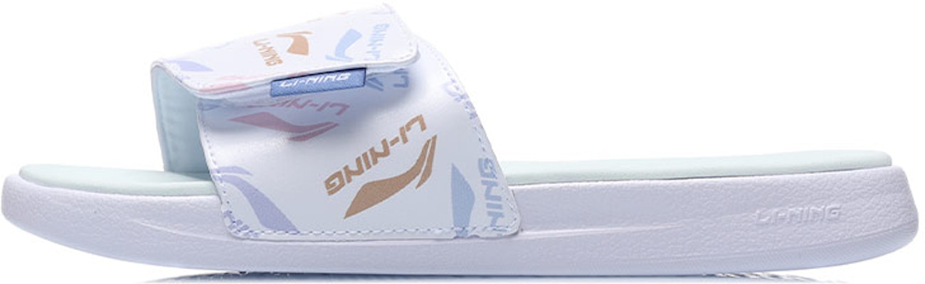 (Women) Li-Ning Slipper 'Magic Tape White' AGAR010-1 Buy (Women) Li-Ning Slipper 'Magic Tape White' AGAR010-1