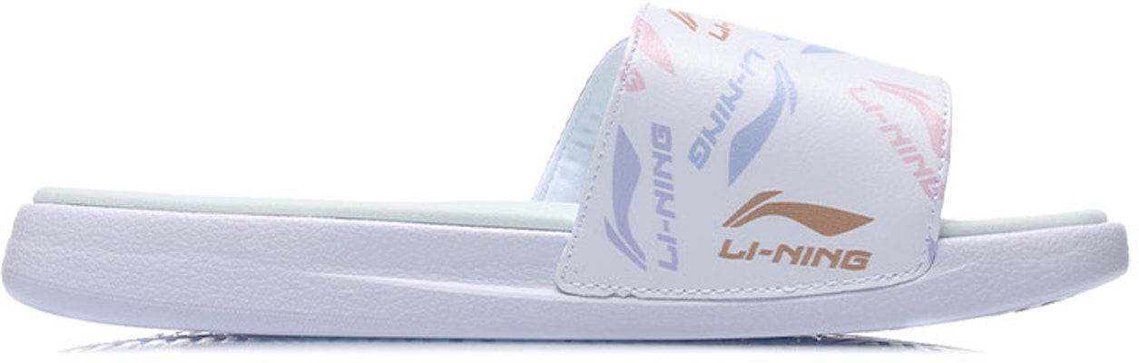 (Women) Li-Ning Slipper 'Magic Tape White' AGAR010-1 Order (Women) Li-Ning Slipper 'Magic Tape White' AGAR010-1