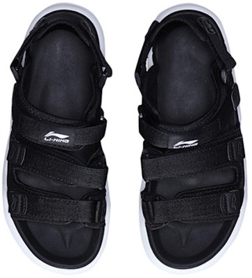 (W) 李寧スリッパ (黒) (Li-Ning Suripppa (Kuro)) AGUN012-7 Shop (W) 李寧スリッパ (黒) (Li-Ning Suripppa (Kuro)) AGUN012-7