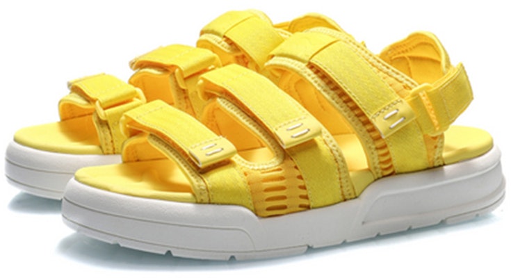 (Women) Li-Ning Slippers 'Yellow White' AGUN012-12 Lookbook (Women) Li-Ning Slippers 'Yellow White' AGUN012-12