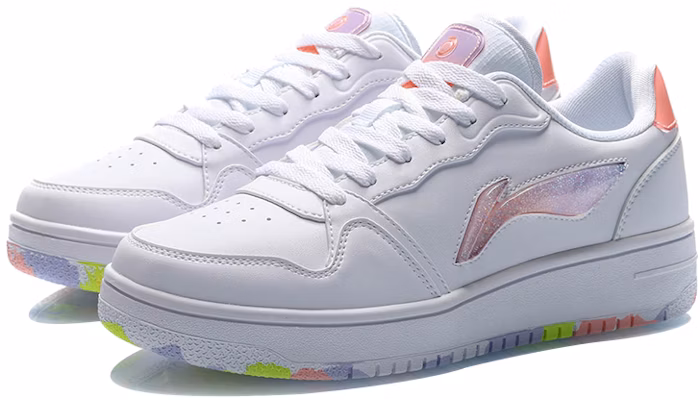 (Women) Li-Ning Sneaker Low 'White Purple' AGCR342-1 Lookbook (Women) Li-Ning Sneaker Low 'White Purple' AGCR342-1