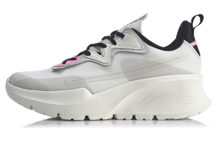 Buy LiNing李寧 軟減震 低幫 跑步鞋 女款 雲霧白