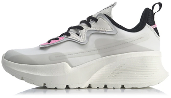 LiNing李寧 軟減震 低幫 跑步鞋 女款 雲霧白 Buy LiNing李寧 軟減震 低幫 跑步鞋 女款 雲霧白