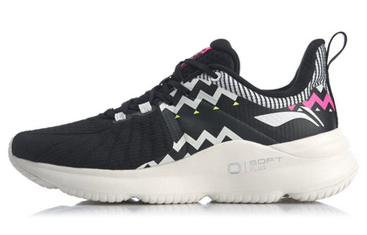 (W) Li-Ning Soft Plus 'Black White'