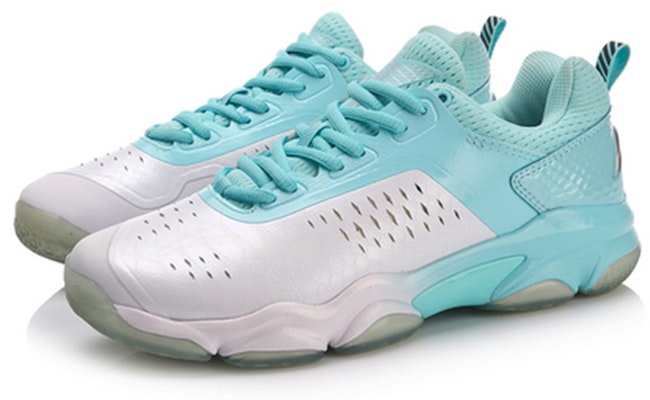 (W) Li-Ning Sound 'Putih Biru' Sneakers AYZN006-1 Lookbook (W) Li-Ning Sound 'Putih Biru' Sneakers AYZN006-1