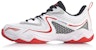 (W) Kasut Latihan Badminton Li-Ning Sound 'Hitam Putih Merah'. AYTQ036-1