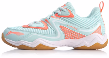 (Women) Li-Ning Sound Badminton Training Shoes 'White Mint Pink' AYTQ036-3 (Women) Li-Ning Sound Badminton Training Shoes 'White Mint Pink' AYTQ036-3