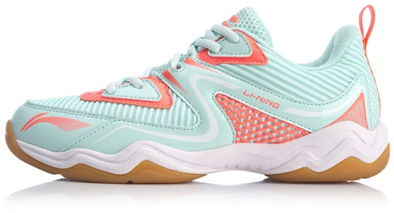 (W) 李寧 サウンド バドミントンシューズ 白ミントピンク AYTQ036-3 Buy (W) 李寧 サウンド バドミントンシューズ 白ミントピンク AYTQ036-3