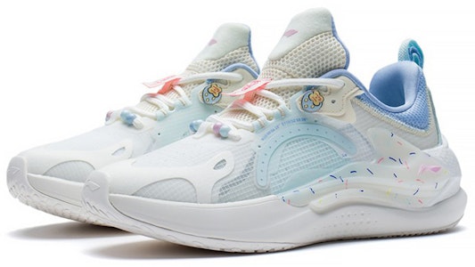 (W) Li-Ning Spark 3 'Biru Muda Hijau' AGLS062-4 Lookbook (W) Li-Ning Spark 3 'Biru Muda Hijau' AGLS062-4