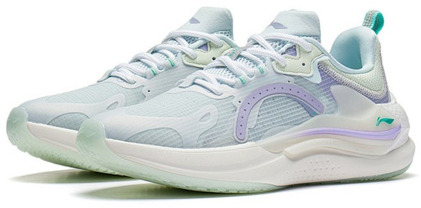 (W) Li-Ning Spark 3 'Azul Claro Verde' AGLS062-1 Lookbook (W) Li-Ning Spark 3 'Azul Claro Verde' AGLS062-1