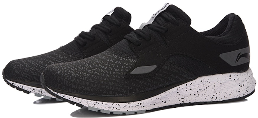 (Women) Li-Ning Speed 6 'Black and White' ARBM088-6 Lookbook (Women) Li-Ning Speed 6 'Black and White' ARBM088-6