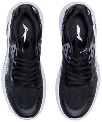 (W) 리닝 스포츠 레저 '블랙 화이트 블루' (Li-ning seupocheu rejeo 'Beullaek hwaiteu beullu') AGLQ088-2 Shop (W) 리닝 스포츠 레저 '블랙 화이트 블루' (Li-ning seupocheu rejeo 'Beullaek hwaiteu beullu') AGLQ088-2