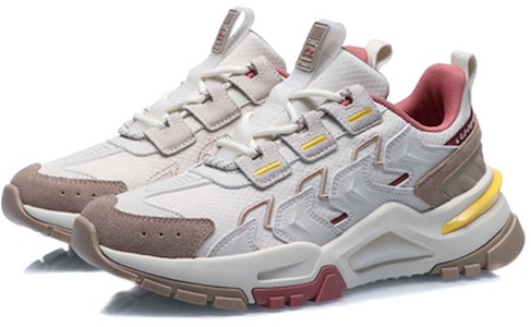 李宁運動時尚休閒鞋 女款 浮土色 Lookbook 李宁運動時尚休閒鞋 女款 浮土色