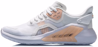 (Women) Li-Ning Sport Leisure 'White Orange' AGLQ088-4 (Women) Li-Ning Sport Leisure 'White Orange' AGLQ088-4