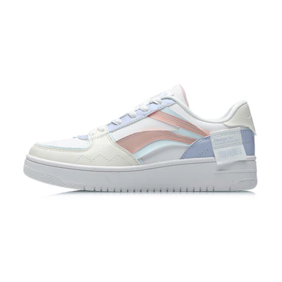 (W) Li-Ning Sport Leisure 'White Pink Blue'