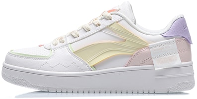 (Women) Li-Ning Sport Leisure 'White Yellow Pink' AGCQ378-7 (Women) Li-Ning Sport Leisure 'White Yellow Pink' AGCQ378-7