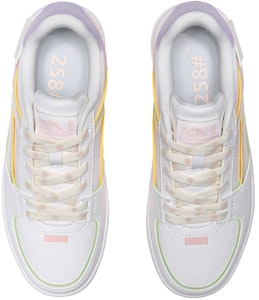 (W) 리닝 스포츠 레저 '화이트 옐로우 핑크' AGCQ378-7 Shop (W) 리닝 스포츠 레저 '화이트 옐로우 핑크' AGCQ378-7